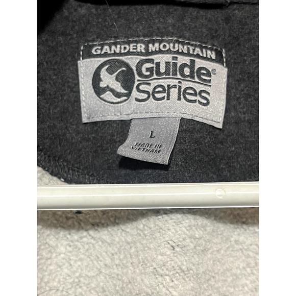 Large Gander Mountain Guide Series 1/4 Zip Pull-over Sweatshirt - Picture 4 of 4